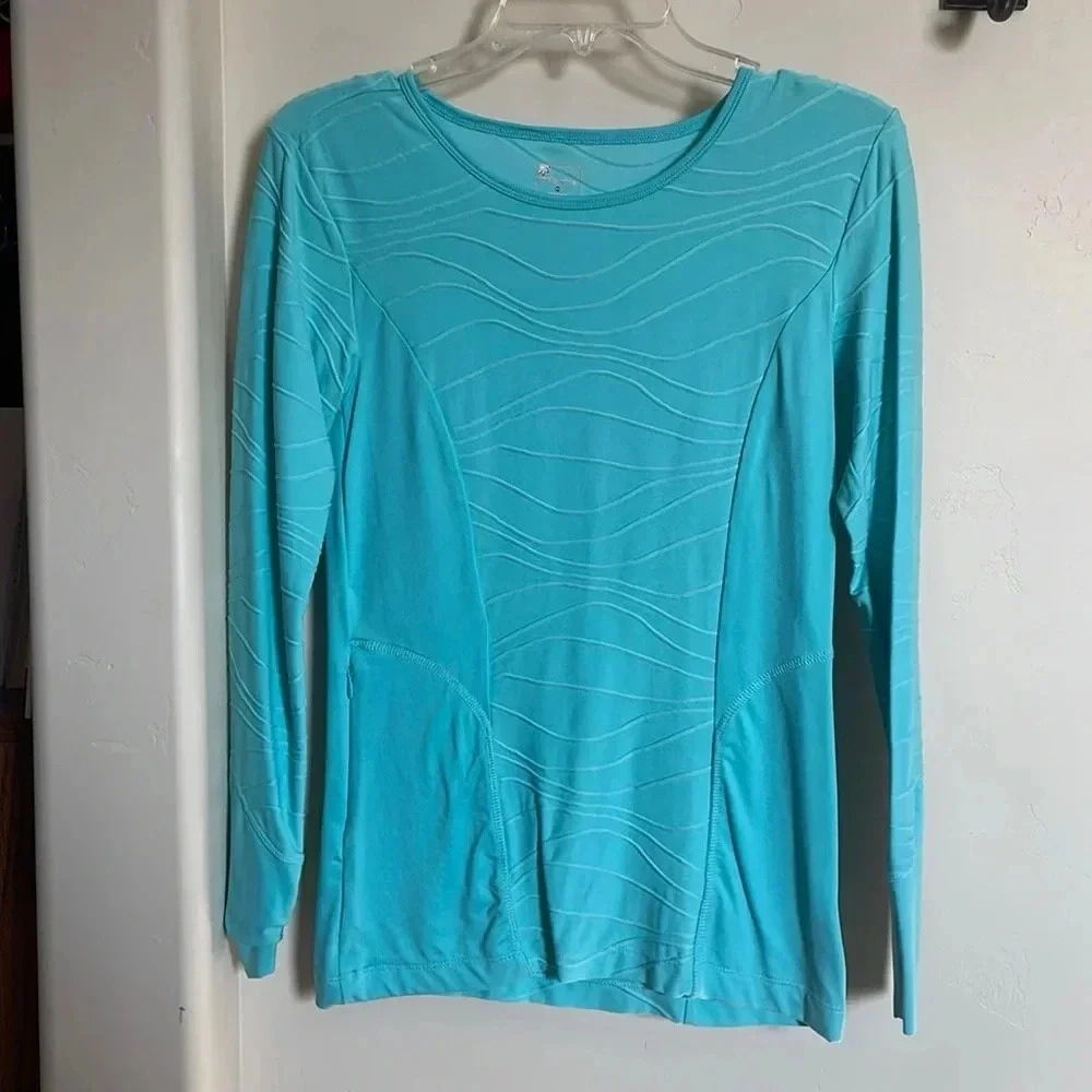 Title‎ nine teal top XS